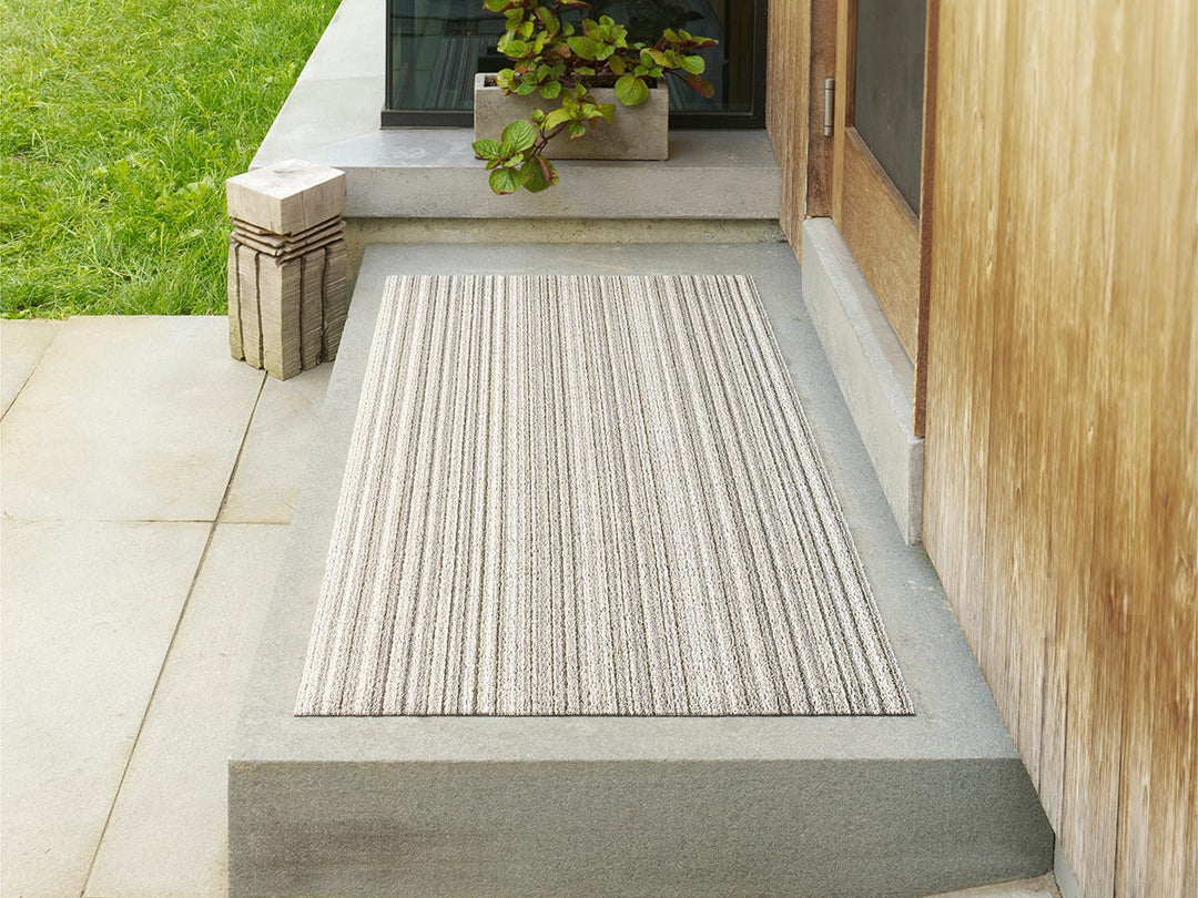 Skinny Stripe Shag Mats