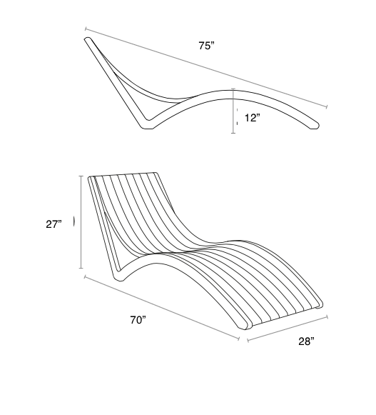 Slim Sunloungers