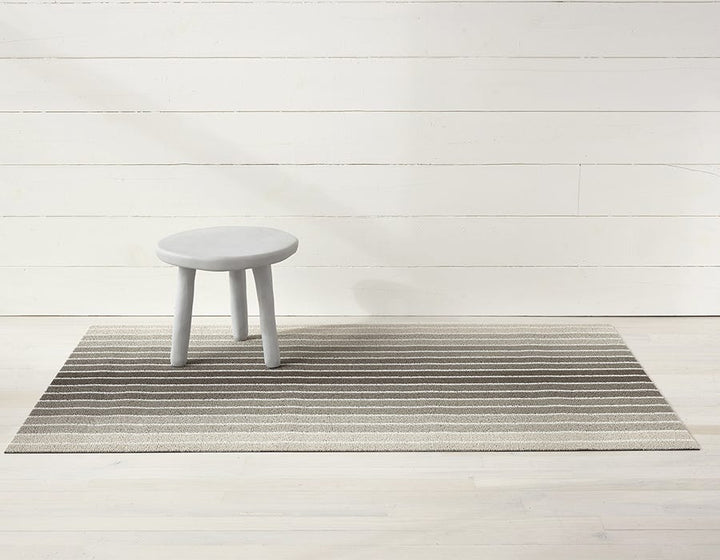 Block Stripe Shag Mats