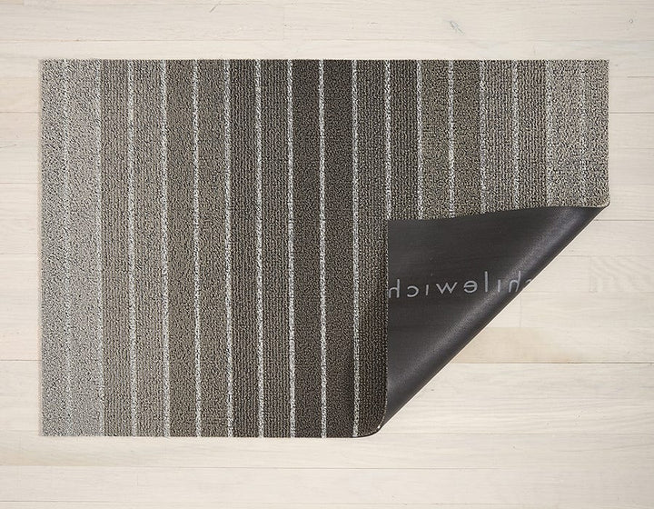 Block Stripe Shag Mats