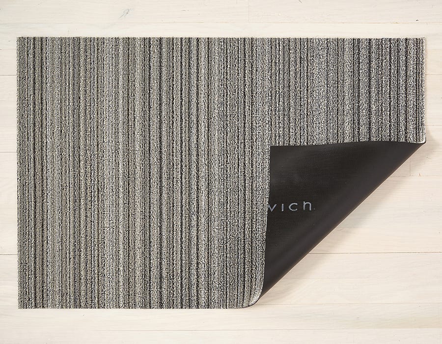 Skinny Stripe Shag Mats