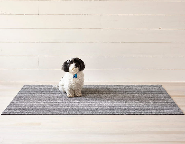 Skinny Stripe Shag Mats