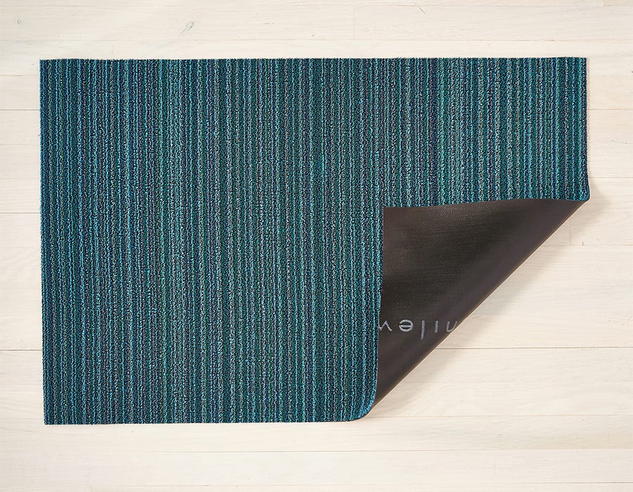 Skinny Stripe Shag Mats