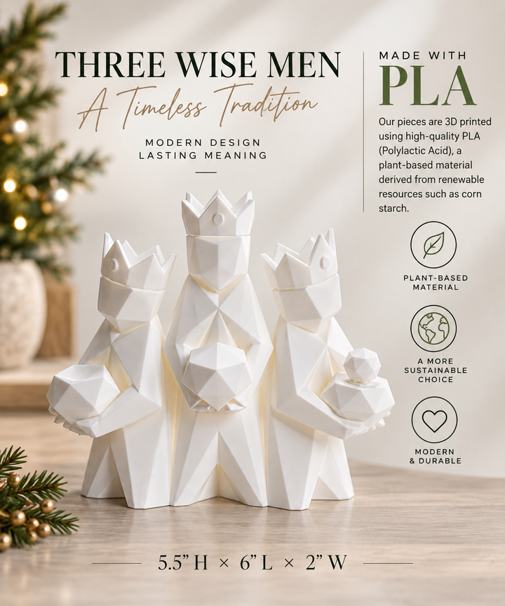 Three Wise Men Sculpture