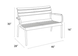 Paris Lounge Sofa Armchair