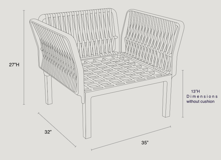 Portofino Lounge Armchair