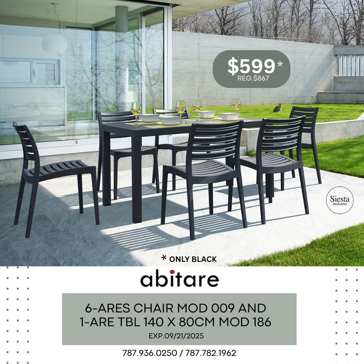 Ares & Are table ( Black )