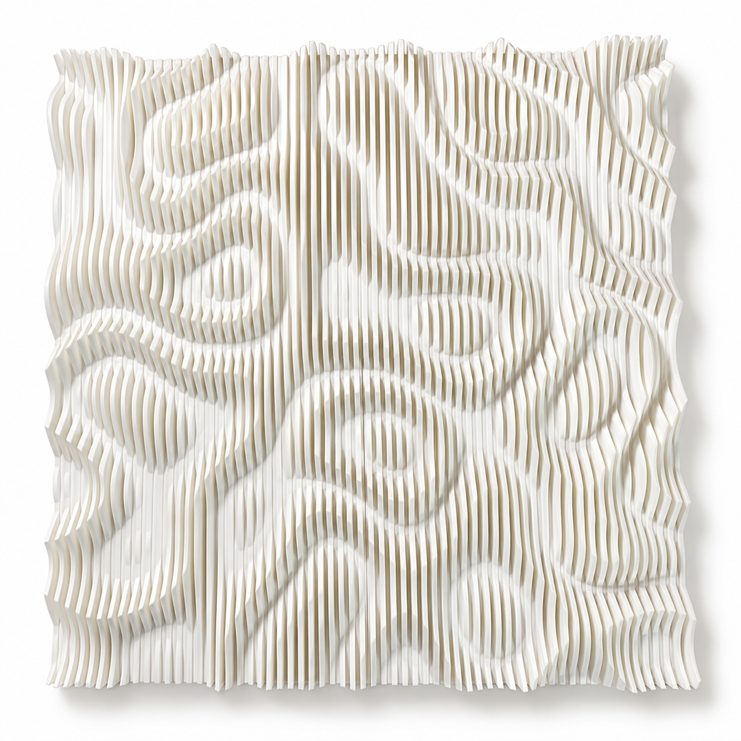 Contour No. 01 — Sculptural 3D Wall Art
