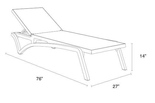 Pacifica Sunloungers