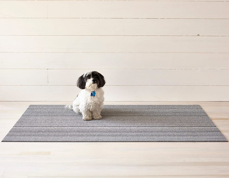 Skinny Stripe Shag Mats
